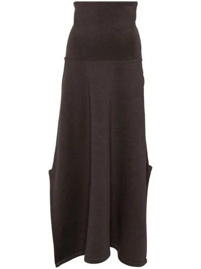 Shop Lemaire Skirts In Brown