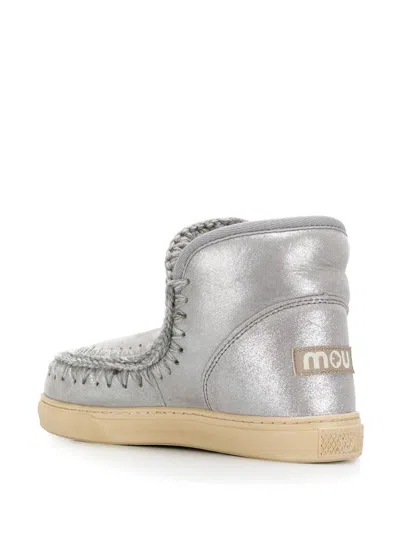 Mou Eskimo Sneaker In Silver