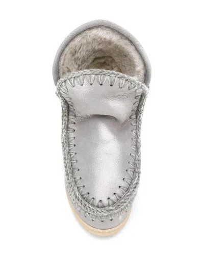 Mou Eskimo Sneaker In Silver
