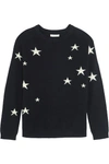 CHINTI & PARKER Star-intarsia cashmere sweater