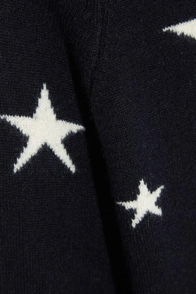 Shop Chinti & Parker Star-intarsia Cashmere Sweater