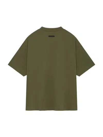 Fear Of God Jersey Crewneck Tee In Military