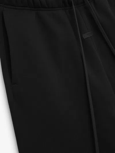 Fear Of God Fleece Essential Sweatpants In Black