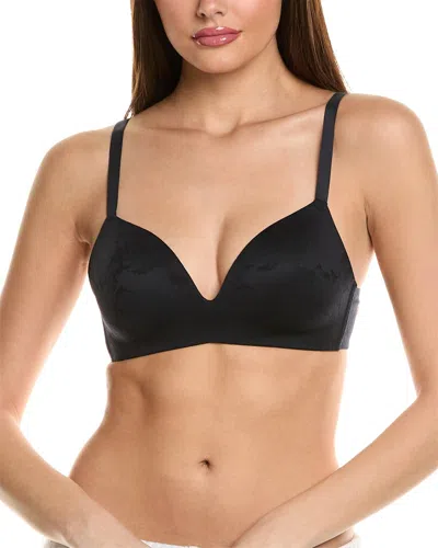 Tommy John Second Skin Comfort Lace Lightly Lined Bra In Black