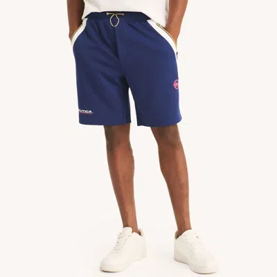 Nautica Mens Competition Sustainably Crafted 9" Short In Multi