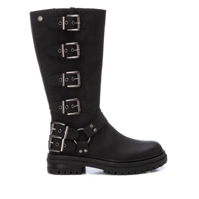 Xti Women's Faux Leather Boots In Black In Black