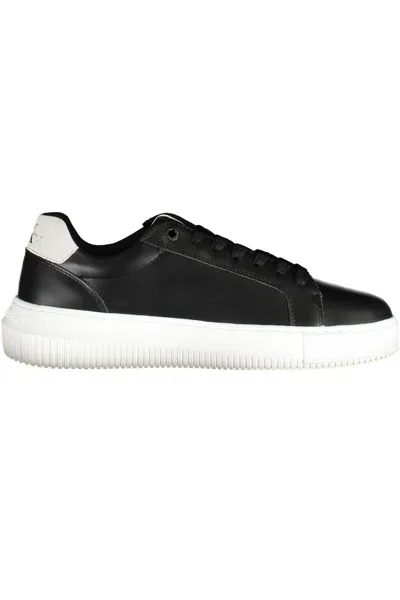 Calvin Klein Chic Contrasting Lace-up Sneakers