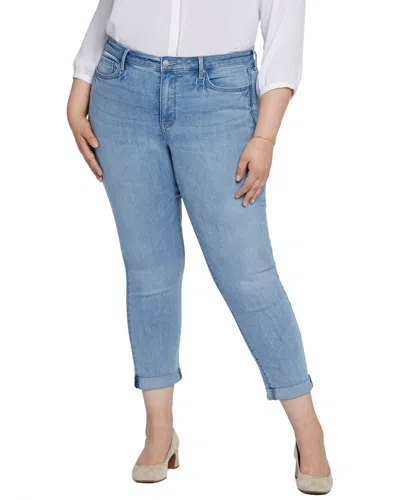 Nydj Sheri Cuff Ankle Skinny Jeans In Blue