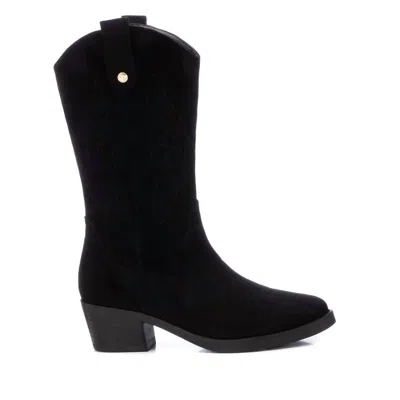 Xti Women's Italian Western Boots In Black In Black