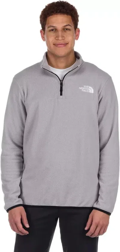 The North Face Anchor Nf0a7t5ga91 Sweatshirt Men's 3xl Meld Gray 1/4 Zip Sgn1403 In Grey