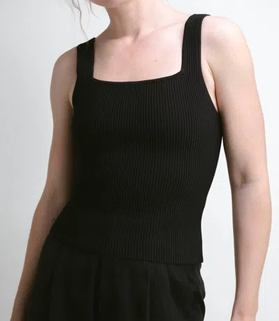 Darling Noble Tank In Black In Black