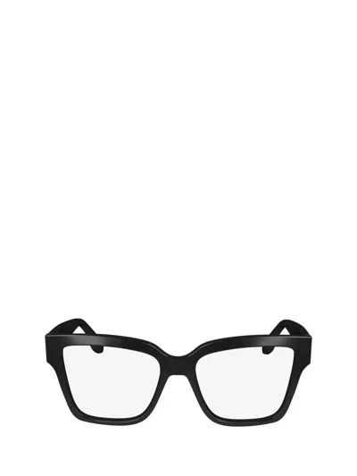 Shop Victoria Beckham Eyeglasses In Black