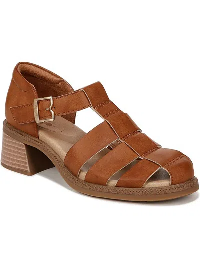Dr. Scholl's Shoes Rate Up Day Womens Faux Leather Boat Shoes In Gold