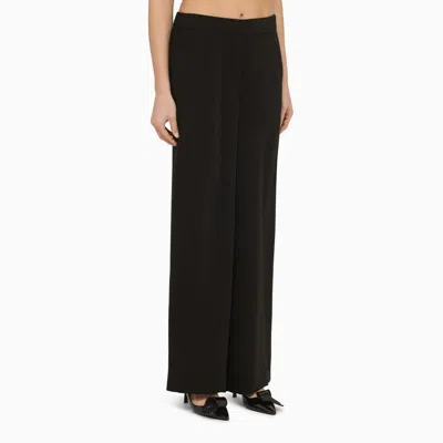 Shop P.a.r.o.s.h . Palazzo Trousers In Black