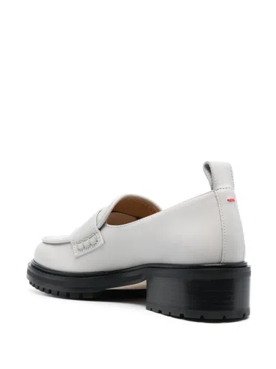 Aeyde Gray Ruth Loafers