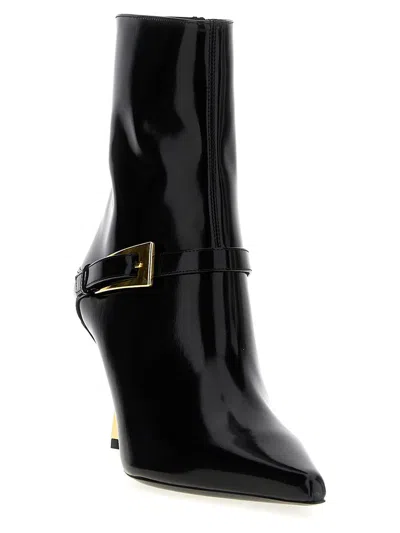 Saint Laurent Lee Boots In Black