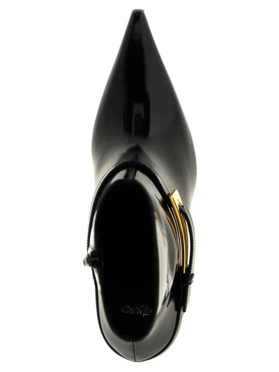 Saint Laurent Lee Boots In Black