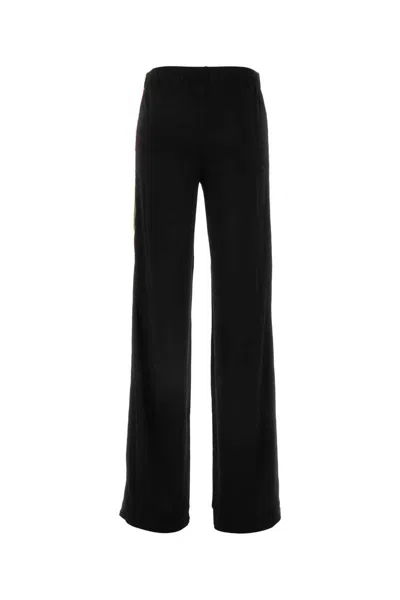 Pucci Stretch Viscose Pant With Side Stripe Detail In Black