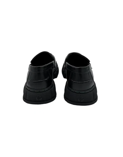Viron Virón Mocha Sabot Shoe In Black