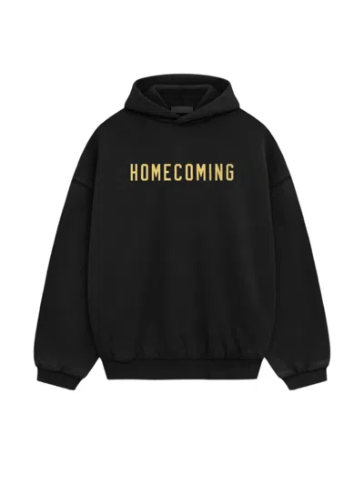 Essentials Black Homecoming Hoodie In Black