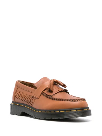 Dr. Martens' Adrian Woven Leather Tassel Loafers