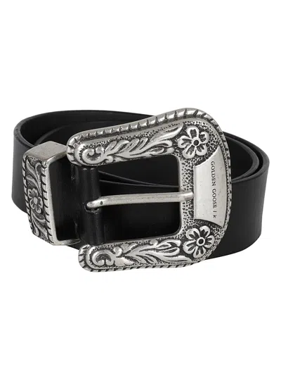 Shop Golden Goose Belts Black