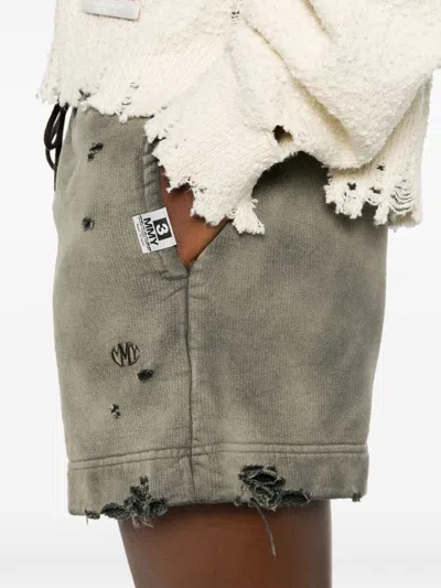 Shop Miharayasuhiro Maison Mihara Yasuhiro Sunfaded Short Pants