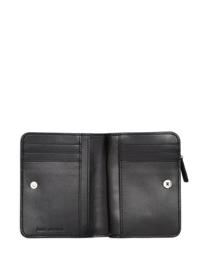 Marc Jacobs Black Leather Mini The Utility Snapshot Dtm Wallet
