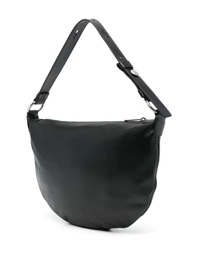 Moschino Jeans Adjustable Leather Shoulder Bag