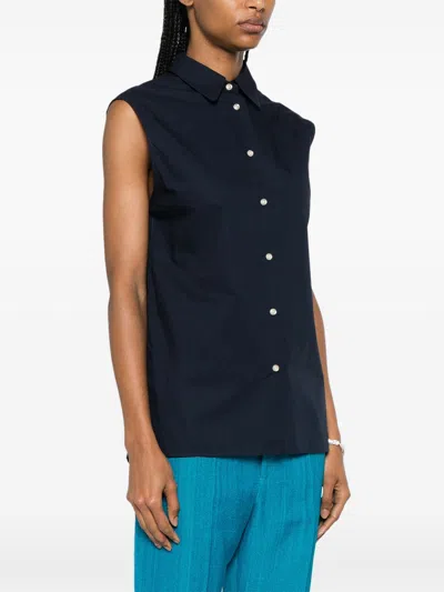 Officine Generale Poplin Organic-cotton Shirt