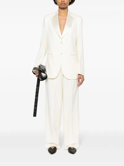 Officine Generale Nastia High-waist Palazzo Pants