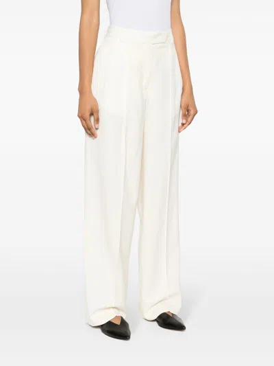 Officine Generale Nastia High-waist Palazzo Pants