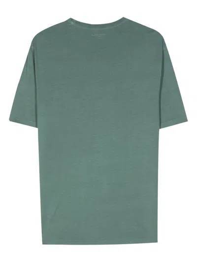 Shop Officine Generale Officine Générale Ss Tee Pkt Pgmt Dye Lyocell Co