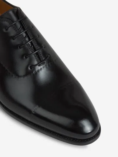 Shop Bontoni Leather Oxford Shoes In Closing With Laces