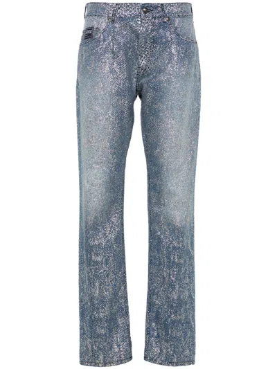 Versace Jeans Couture Mid-rise Slim-fit Jeans