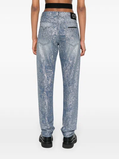 Shop Versace Jeans Couture Boyslim River Trousers/5 Pocket