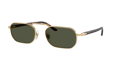 Persol Rectangle-frame Sunglasses In Grün