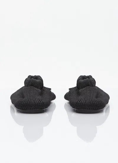 Totême Toteme Women The Knitted Ballerina Flats In Black