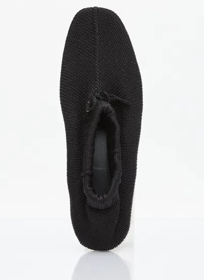 Totême Toteme Women The Knitted Ballerina Flats In Black