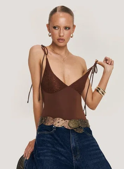 PRINCESS POLLY LOWER IMPACT PRICHARD BODYSUIT 