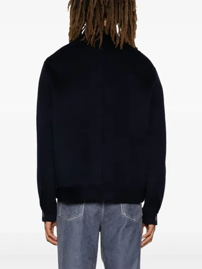 Bompard Double-sided Jacket In Blue