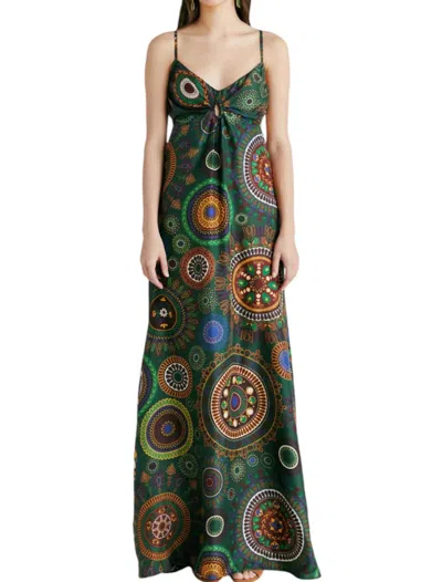 Momoní Jolie Dress In Verdone Multicolor In Multi