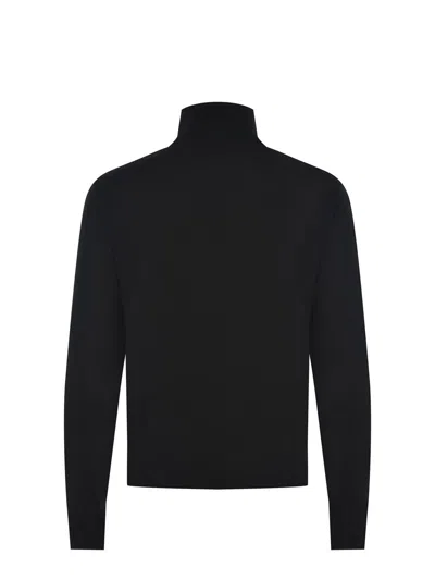 Dsquared2 Turtleneck Sweater In Black