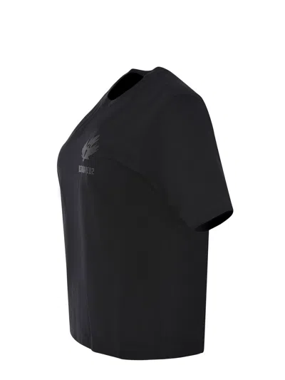 Dsquared2 T-shirt  Made Of Cotton In Black