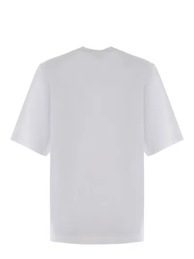 Dsquared2 Signature Icon Cropped T-shirt In White