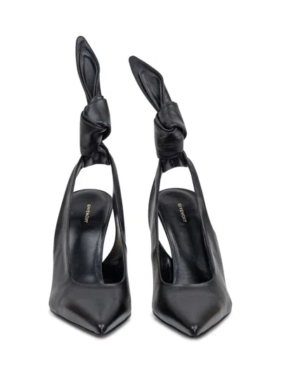 Givenchy Beauw Black Sling Pumps In Black