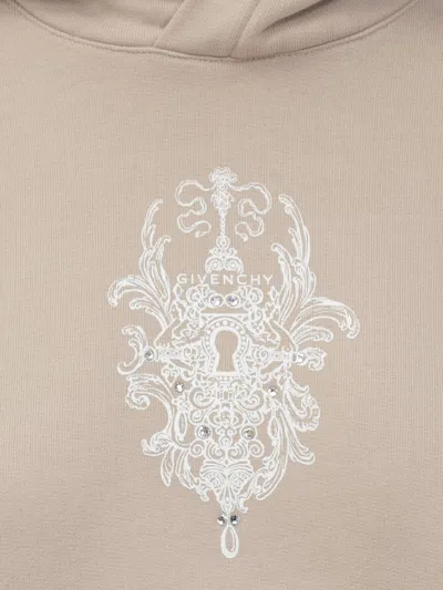 Givenchy Sweatshirt In Beige