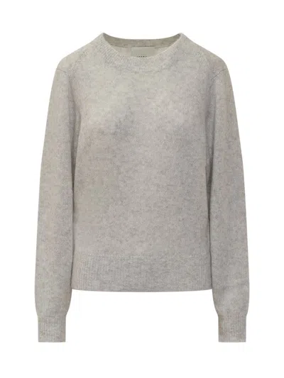 Isabel Marant Lusia-gb Sweater In Grey
