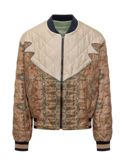 Pierre-louis Mascia Double-sided Casual Jacket In Multicolor