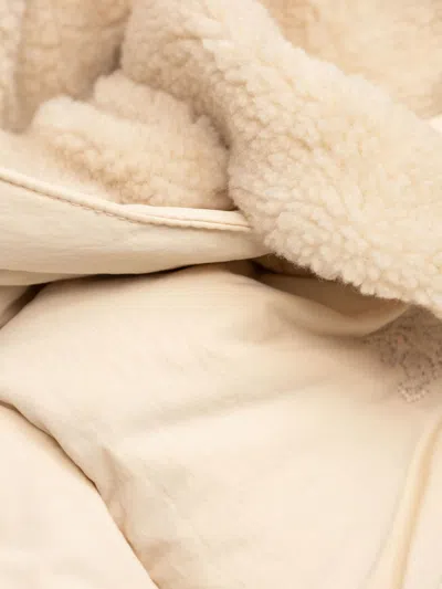 Burberry Baby Ariel Snowsuit In Ivory